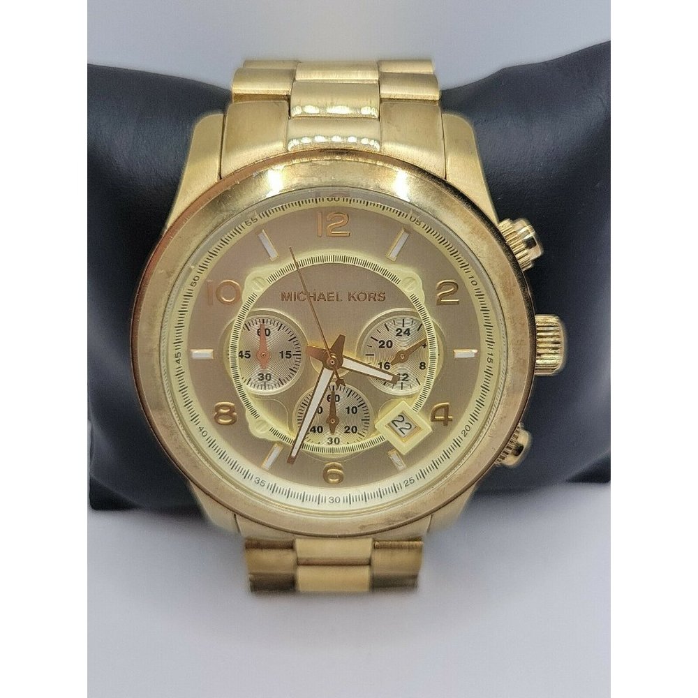 Michael Kors Runway MK8077 Men's Stainless Steel A